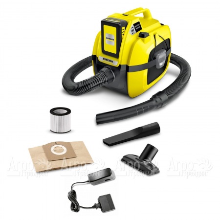 Хозяйственный пылесос Karcher WD 1 Compact Battery (без аккумулятора и зарядного устройства) в Омске