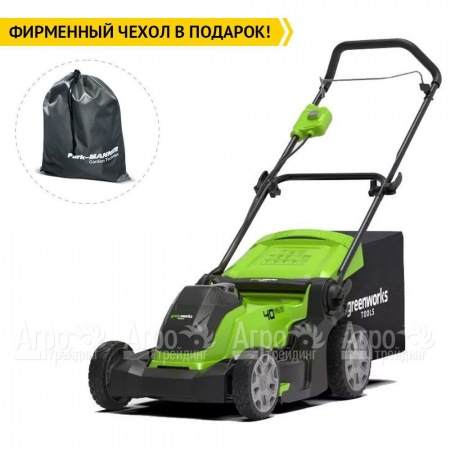 Газонокосилка аккумуляторная GreenWorks G40LM41 (без аккумулятора и зарядного устройства) в Омске