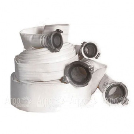 Рукав напорный 75 (20 м) с рукавной головкой ГР-80 для мотопомп Champion  в Омске