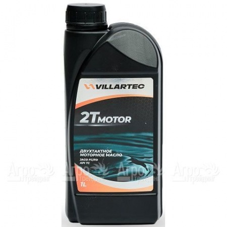Масло моторное Villartec 2T Motor 1 л для 2-х тактных двигателей в Омске