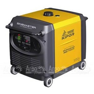Бензиновый генератор ТСС-Kipor-KGE-7000TС 6,0 кВт (кожух, колеса) в Омске