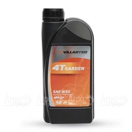 Масло моторное летнее Villartec 5098410000 4T Garden SAE W-30, 1 л для 4-х тактных двигателей  в Омске