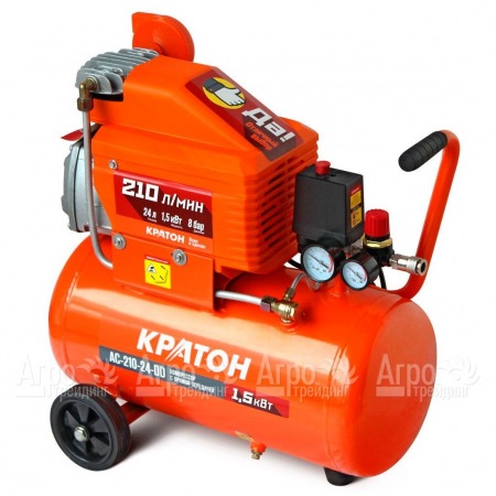 Компрессор поршневой масляный Кратон AC-210-24-DD в Омске