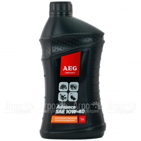 Масло п/с AEG Advance SAE 10W40 API SJCF 1 л для 4-х тактных двигателей  в Омске