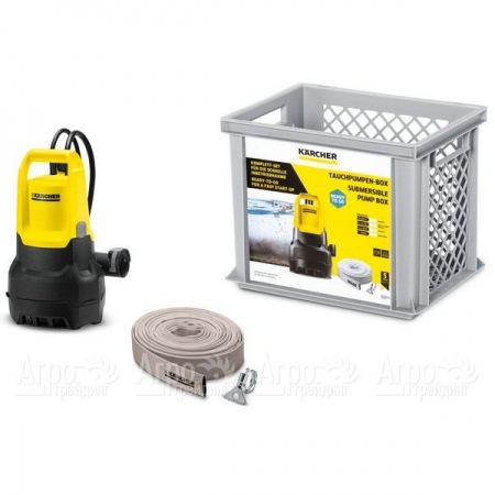Погружной дренажный насос Karcher SP 5 Dirt, комплект в Омске