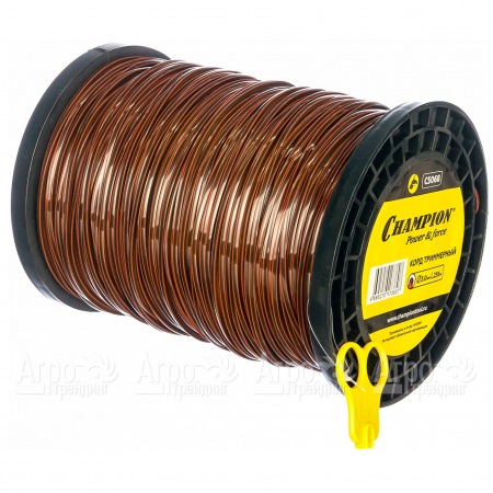 Корд триммерный Champion Nylplus Square 3.0мм, 236м (квадрат)+нож  в Омске