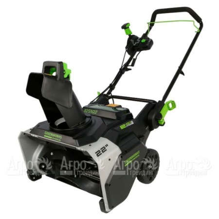 Снегоуборщик аккумуляторный GreenWorks 2603307UB 5 Ач  в Омске