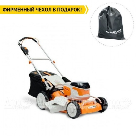 Газонокосилка аккумуляторная Villartec MA4046 SET AM408 + AC402 в Омске