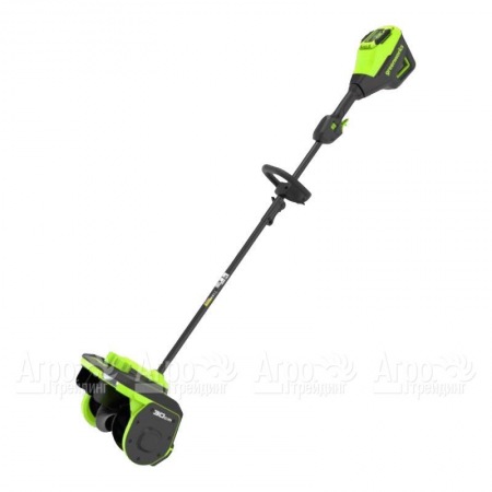 Снегоуборщик аккумуляторный GreenWorks 2603207UG 5 Ач в Омске