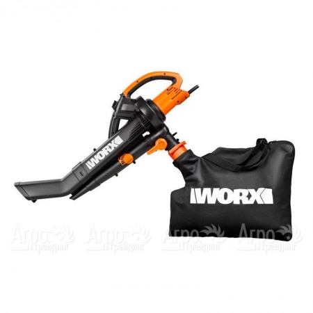 Воздуходувка-пылесос электрический Worx WG505E в Омске