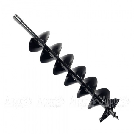 Шнек двухзаходный Patriot D 150B для грунта, длина 800 мм, сменные ножи  в Омске