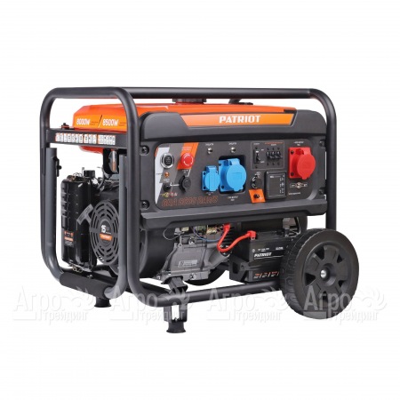 Бензогенератор Patriot GRA 8500 DAWS 8 кВт  в Омске