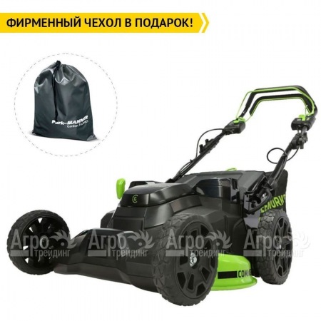 Газонокосилка аккумуляторная GreenWorks TwinForce GC82LM61S (без аккумулятора и зарядного устройства)  в Омске