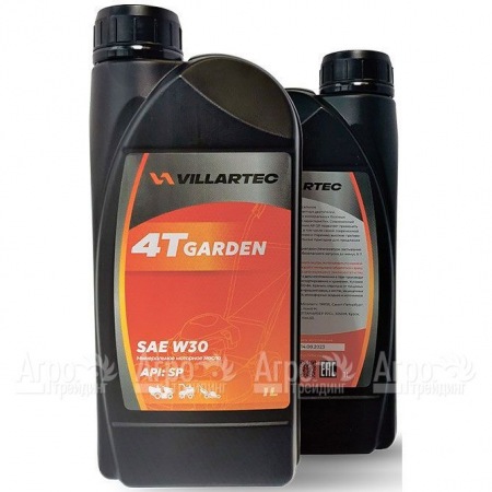 Масло моторное Villartec 4T Garden (SAE W30) 1 л для 4-х тактных двигателей  в Омске