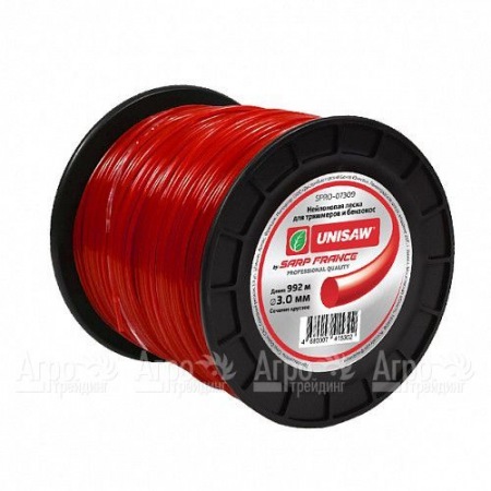 Леска триммерная 3 мм 992 м круглая Unisaw Professional Quality  в Омске
