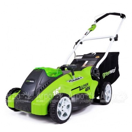 Газонокосилка аккумуляторная GreenWorks G-Max G40LM40 (без аккумулятора и зарядного устройства) в Омске