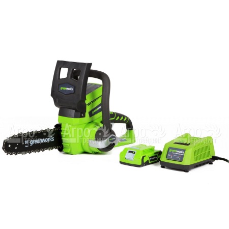 Аккумуляторная пила GreenWorks GD24CSK2-10" в Омске