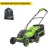 Газонокосилка аккумуляторная GreenWorks GD40LM361 4 Ач в Омске