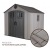 Пластиковый сарай LifeTime WoodLook 8х7.5 в Омске
