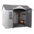 Пластиковый сарай LifeTime WoodLook 10х8 в Омске