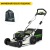 Газонокосилка аккумуляторная GreenWorks GC82LM51SP2 (без аккумулятора и зарядного устройства) в Омске