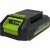Газонокосилка аккумуляторная GreenWorks G24LM33K2 в Омске
