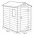 Пластиковый сарай Keter Manor 4x6 в Омске