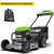 Газонокосилка аккумуляторная GreenWorks LM221S (без аккумулятора и зарядного устройства) в Омске