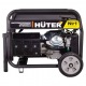 Бензиновый генератор Huter DY6500LX 5.0 кВт с колёсами и аккумулятором в Омске