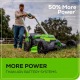 Газонокосилка аккумуляторная GreenWorks GD60LM61 (без аккумулятора и зарядного устройства) в Омске