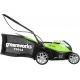 Газонокосилка аккумуляторная GreenWorks G40LM35K3 в Омске