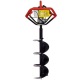 Мотобур (бензобур) Iron Mole E73 Tandem + шнек 250х1000 в Омске