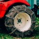 Цепи для задних колес 23-8.5&quot; для минитрактора Митракс Т100 в Омске