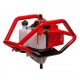Мотобур (бензобур) ADA Ground Drill 8 со шнеком Drill 250 в Омске