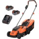 Газонокосилка аккумуляторная Black+Decker BCMW33184L2 в Омске