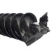 Шнек двухзаходный Patriot D 100B для грунта, длина 800 мм, сменные ножи в Омске