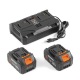 Культиватор аккумуляторный Daewoo DAT 3042Li SET в Омске