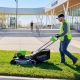 Газонокосилка аккумуляторная GreenWorks LM221S (без аккумулятора и зарядного устройства) в Омске