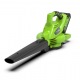 Воздуходувка аккумуляторная GreenWorks G-Max GD40BV 40V 280 км/ч (без батареи и зарядного устройства) в Омске