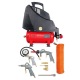 Компрессор поршневой безмасляный Fubag Service Master Kit OL195/6 + 6 предметов в Омске