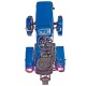 Многофункциональный минитрактор Garden Scout (Скаут) T-15DIF VT + двухкопрусный плуг + почвофреза в Омске
