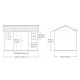 Пластиковый сарай Keter Oakland 1175SD в Омске