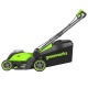 Газонокосилка аккумуляторная GreenWorks GD40LM411 (без аккумулятора и зарядного устройства) в Омске