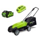 Газонокосилка аккумуляторная GreenWorks G40LM35K6 в Омске