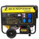 Бензогенератор Champion GG6501E+ATS 5 кВт в Омске
