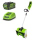 Снегоуборщик аккумуляторный GreenWorks GD40SS30k5 в Омске