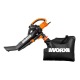 Воздуходувка-пылесос электрический Worx WG505E в Омске